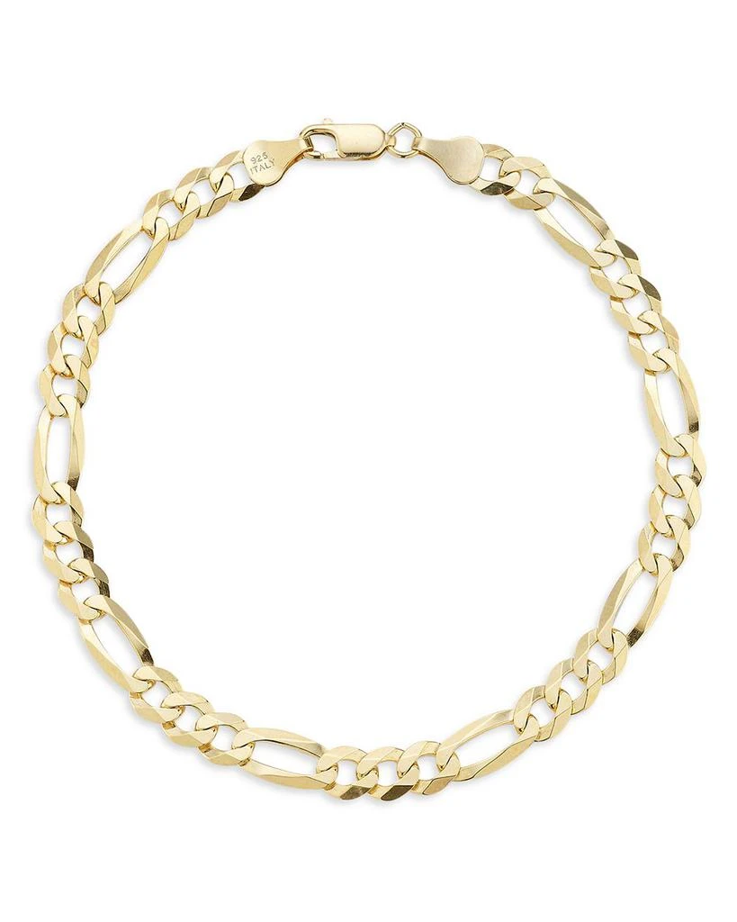 商品Milanesi And Co|Men's 18K Gold Vermeil 5mm Figaro Chain Bracelet,价格¥1010,第1张图片详细描述