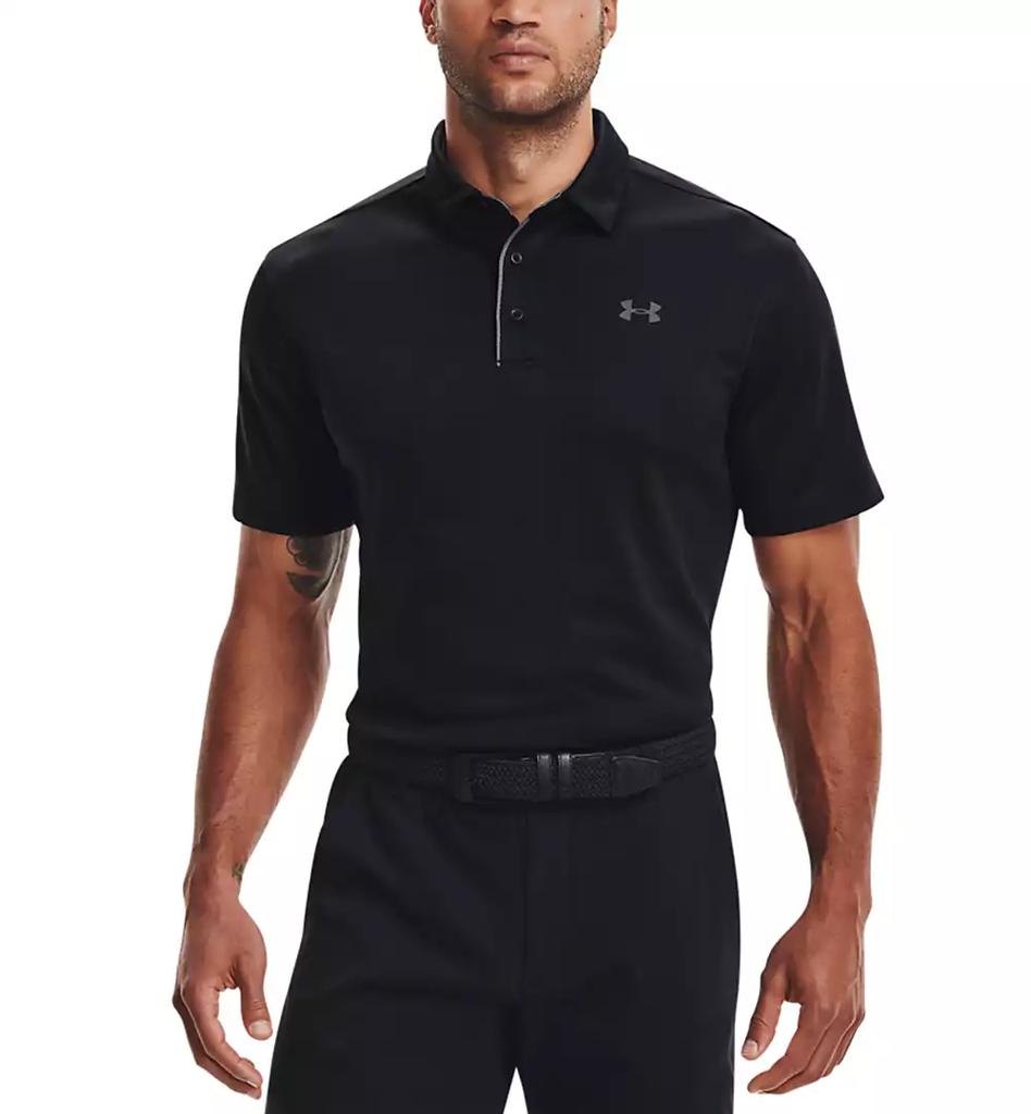 Herren-Tech-Kurzarm-Poloshirt image 2
