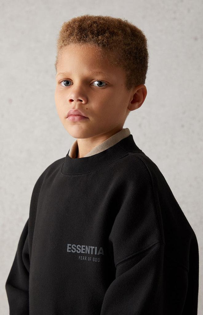 商品Essentials|Black Crew Neck Sweatshirt,价格¥187,第7张图片详细描述
