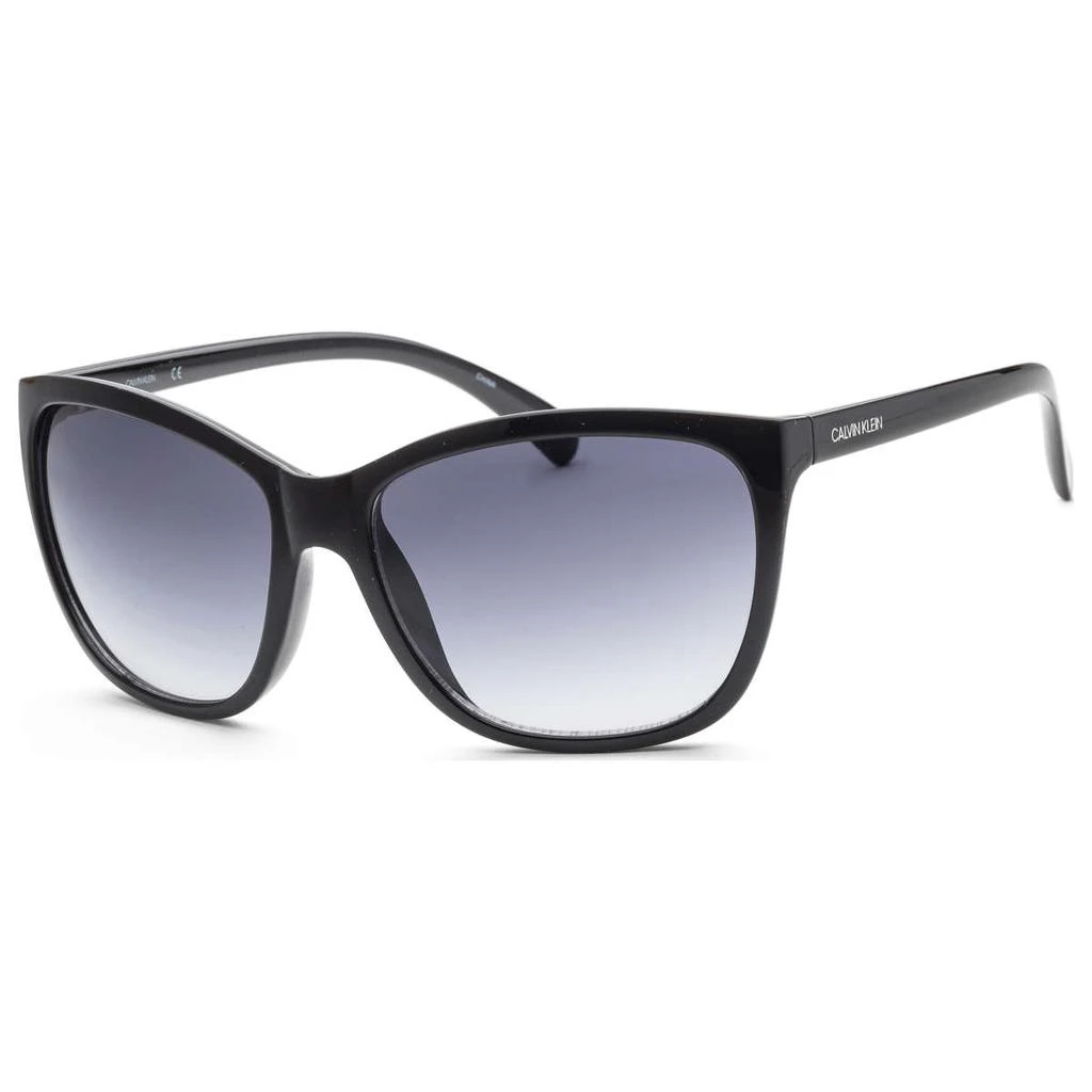 商品Calvin Klein|Calvin Klein Women's Black Cat-Eye Sunglasses,价格¥136,第1张图片