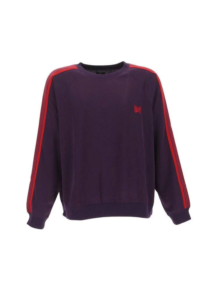 商品Needles|Needles Logo Embroidered Crewneck Sweatshirt,价格¥1343,第1张图片