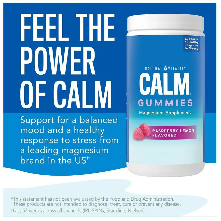 CALM Gummies Magnesium Supplement Raspberry-Lemon 商品