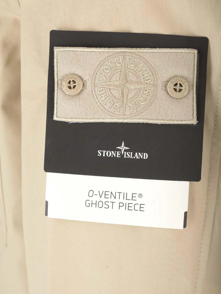 商品Stone Island|Stone Island Logo Patch Zipped Jacket,价格¥4853,第5张图片详细描述