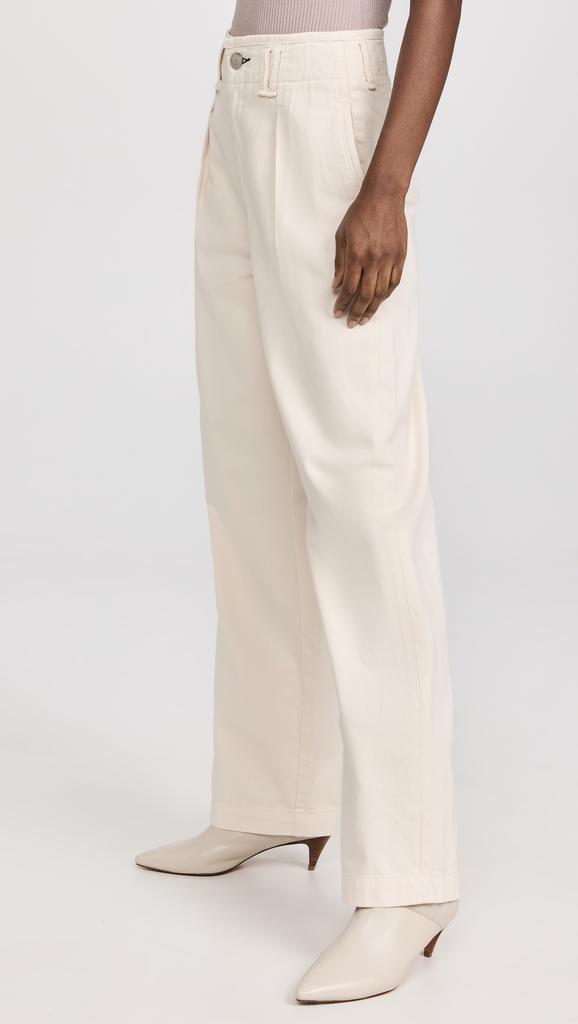 Rag & Bone 高腰裥褶长裤商品第4张图片规格展示