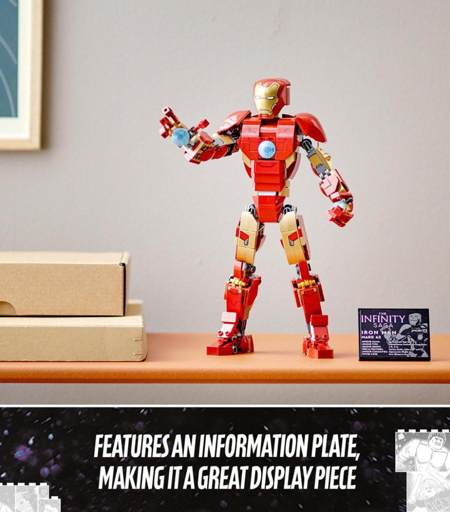 LEGO Marvel Iron Man Figure Building Toy 76206商品第6张图片规格展示
