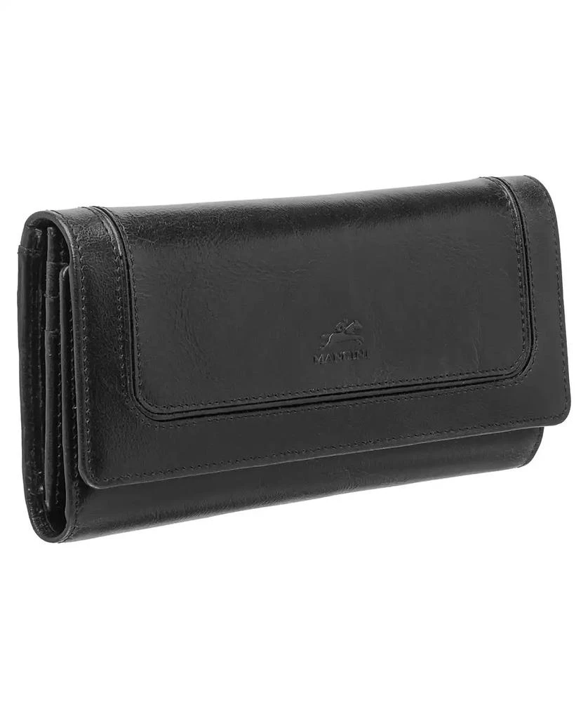 商品Mancini Leather Goods|South Beach RFID Secure Trifold Wallet,价格¥449,第2张图片详细描述