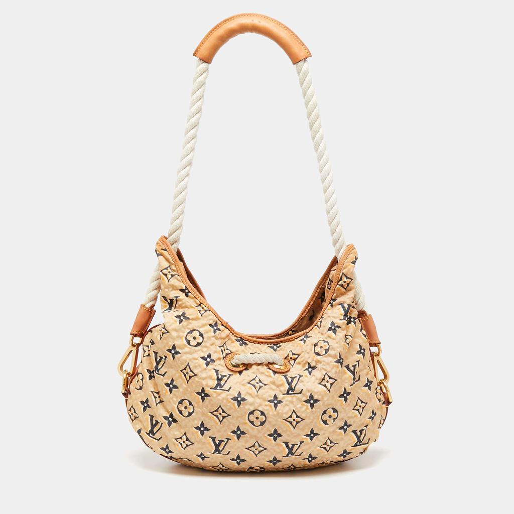 商品[二手商品] Louis Vuitton|Louis Vuitton Tan Monogram Limited Edition Bulles MM Bag,价格¥6967,第6张图片详细描述