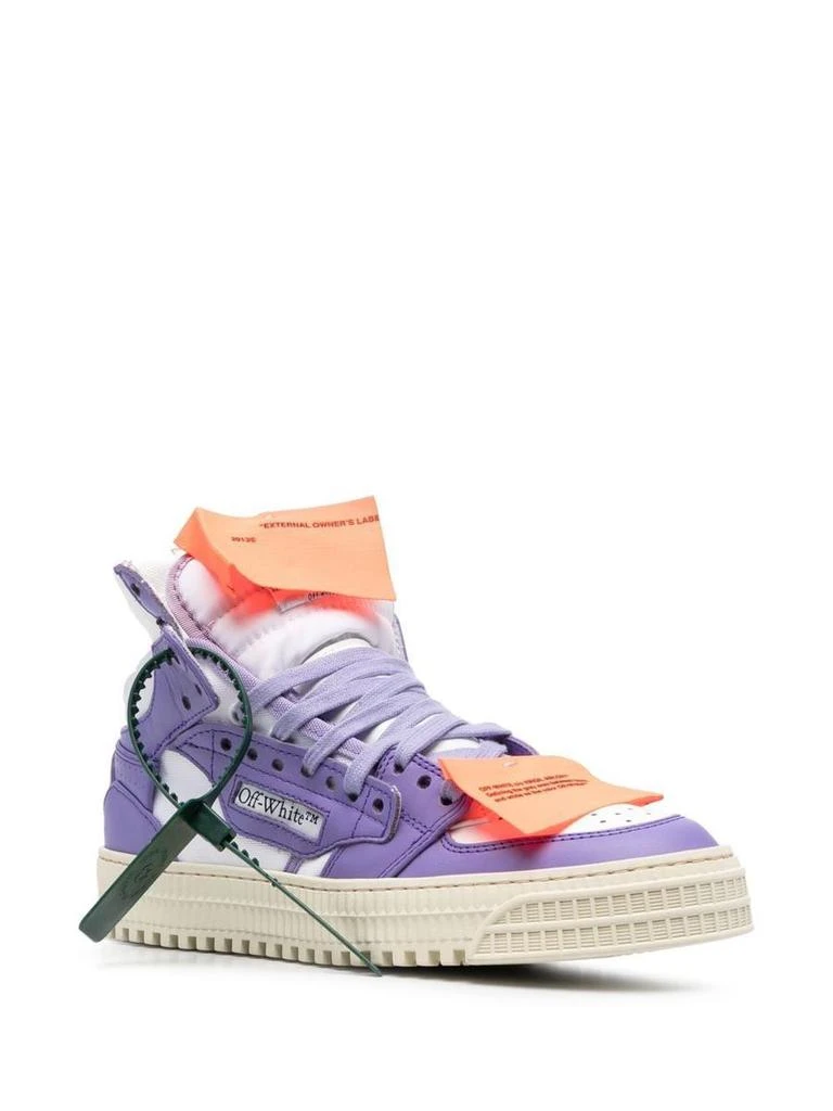 商品Off-White|OFF-WHITE 3.0 Off Court leather sneakers,价格¥2745,第3张图片详细描述