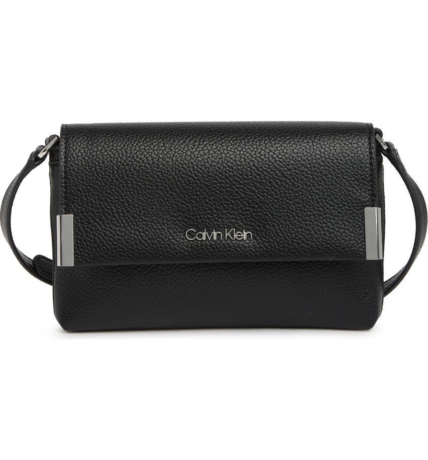 商品Calvin Klein|Foldover Flap Crossbody Bag,价格¥368,第1张图片