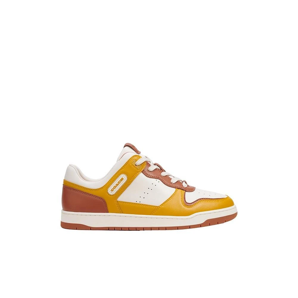 商品Coach|Men's C201 Leather Sneakers,价格¥1463,第2张图片详细描述