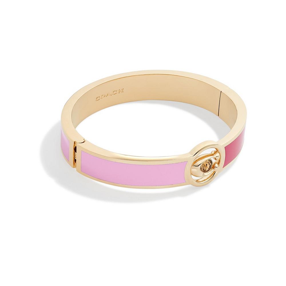 Signature Color Block Bangle Bracelet商品第1张图片规格展示