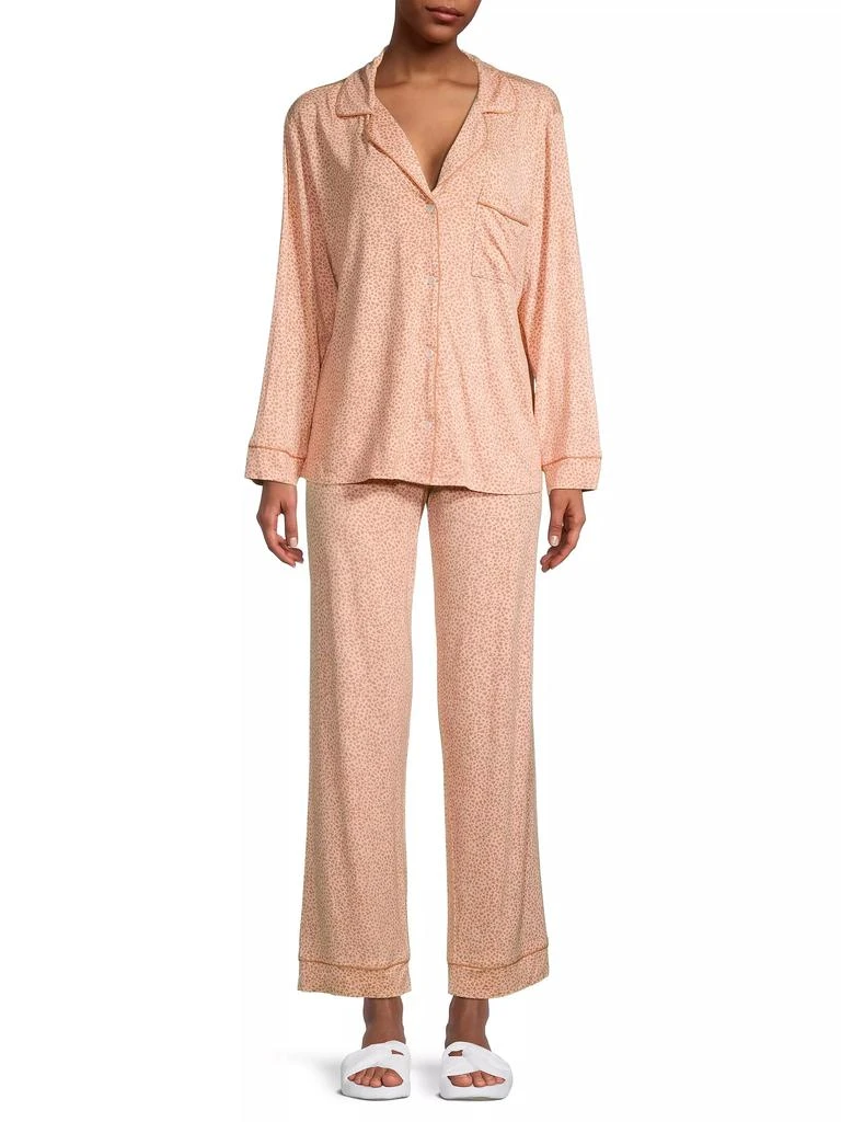 商品Eberjey|Gisele Two-Piece Pajama Set,价格¥705,第2张图片详细描述