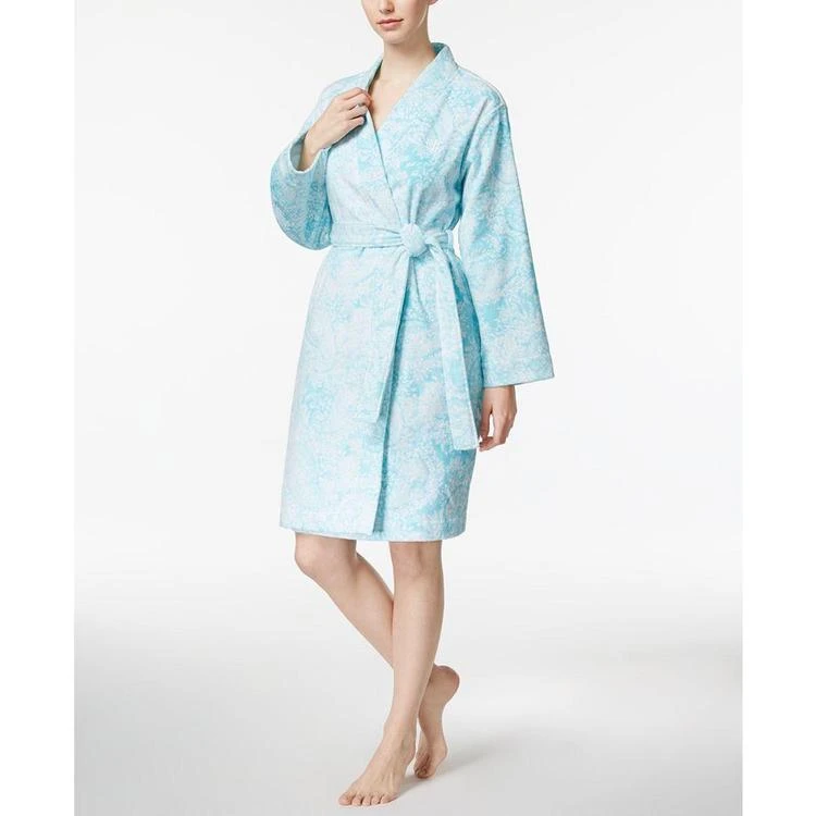 商品Ralph Lauren|Printed Cotton Terry Wrap Robe,价格¥284,第1张图片