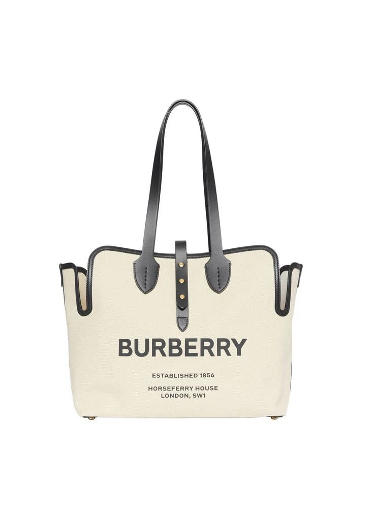 商品Burberry|The medium soft cotton canvas belt bag,价格¥7422,第1张图片