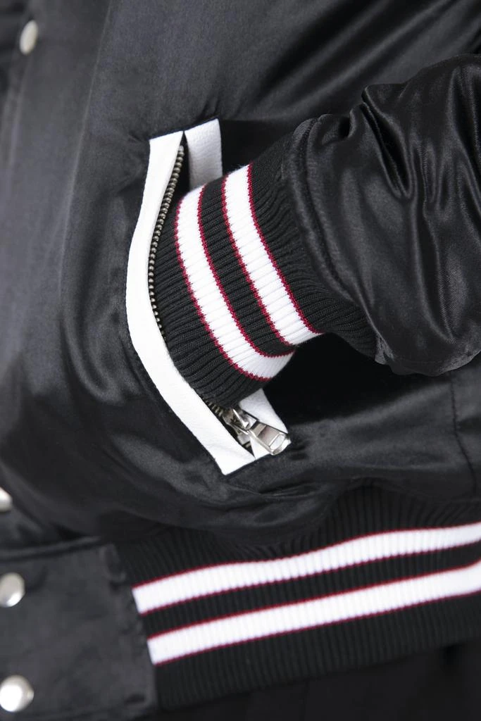Teddy Bomber Jacket - Black/Red 商品