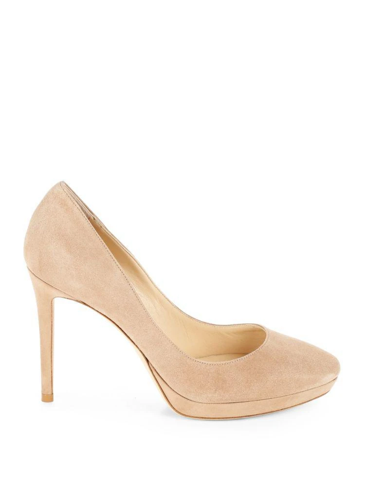 商品Jimmy Choo|Slip-On Leather Platform Pumps,价格¥2641,第5张图片详细描述