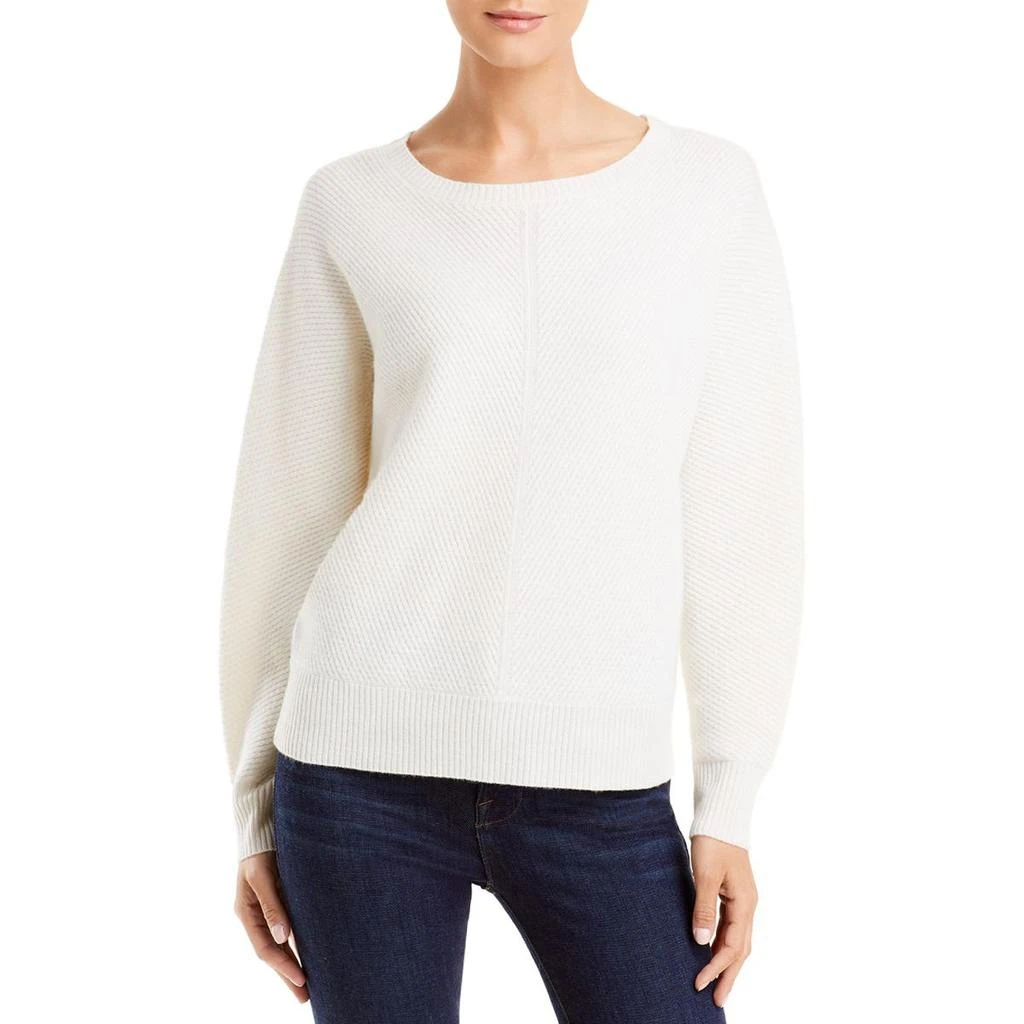 商品Private Label|Private Label Womens Cashmere Ribbed Crewneck Sweater,价格¥340,第2张图片详细描述