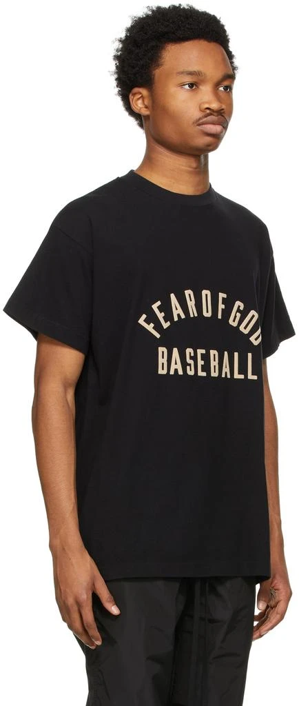 商品Fear of god|Black 'Baseball' T-Shirt,价格¥1362,第2张图片详细描述