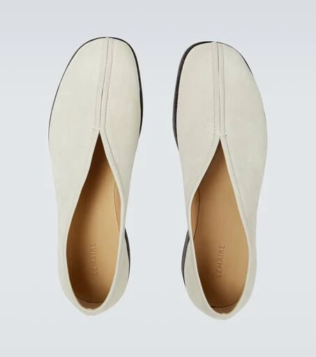 商品Lemaire|Piped suede loafers,价格¥3099,第4张图片详细描述