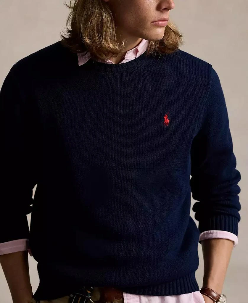 商品Ralph Lauren|Men's Cotton Crewneck Sweater,价格¥1048,第3张图片详细描述