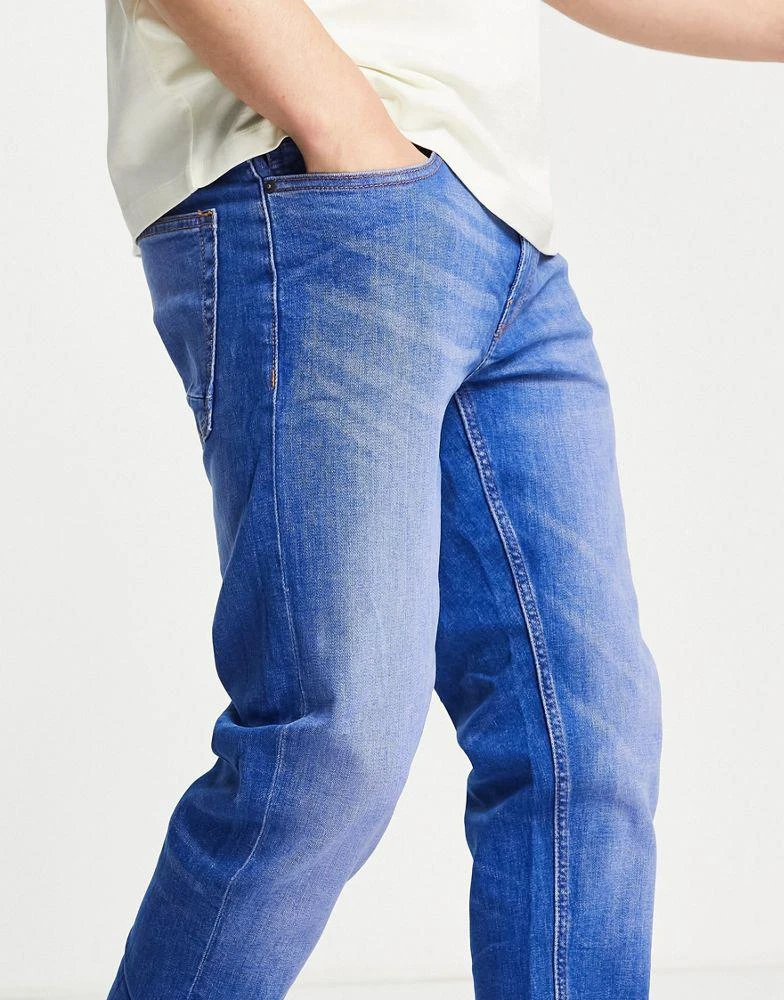 商品Burton Menswear|Burton slim fit jeans in light blue - LBLUE,价格¥269,第4张图片详细描述