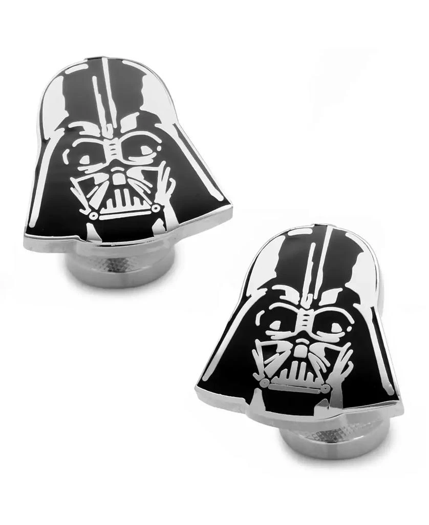 商品Cufflinks Inc.|Recessed Matte Darth Vader Head Cufflinks,价格¥576,第1张图片