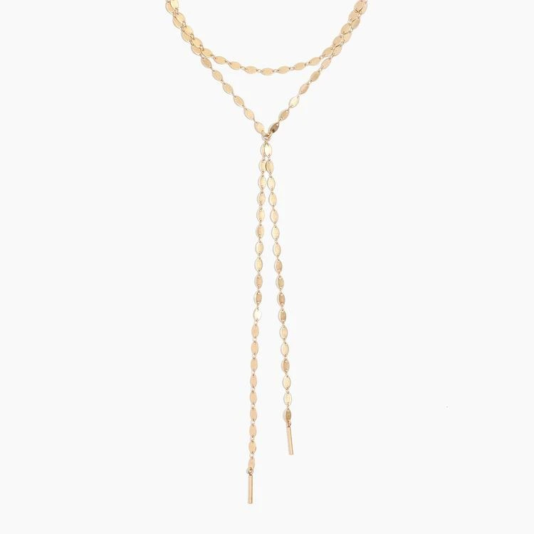 商品Madewell|Waterfall Lariat Necklace,价格¥196,第1张图片