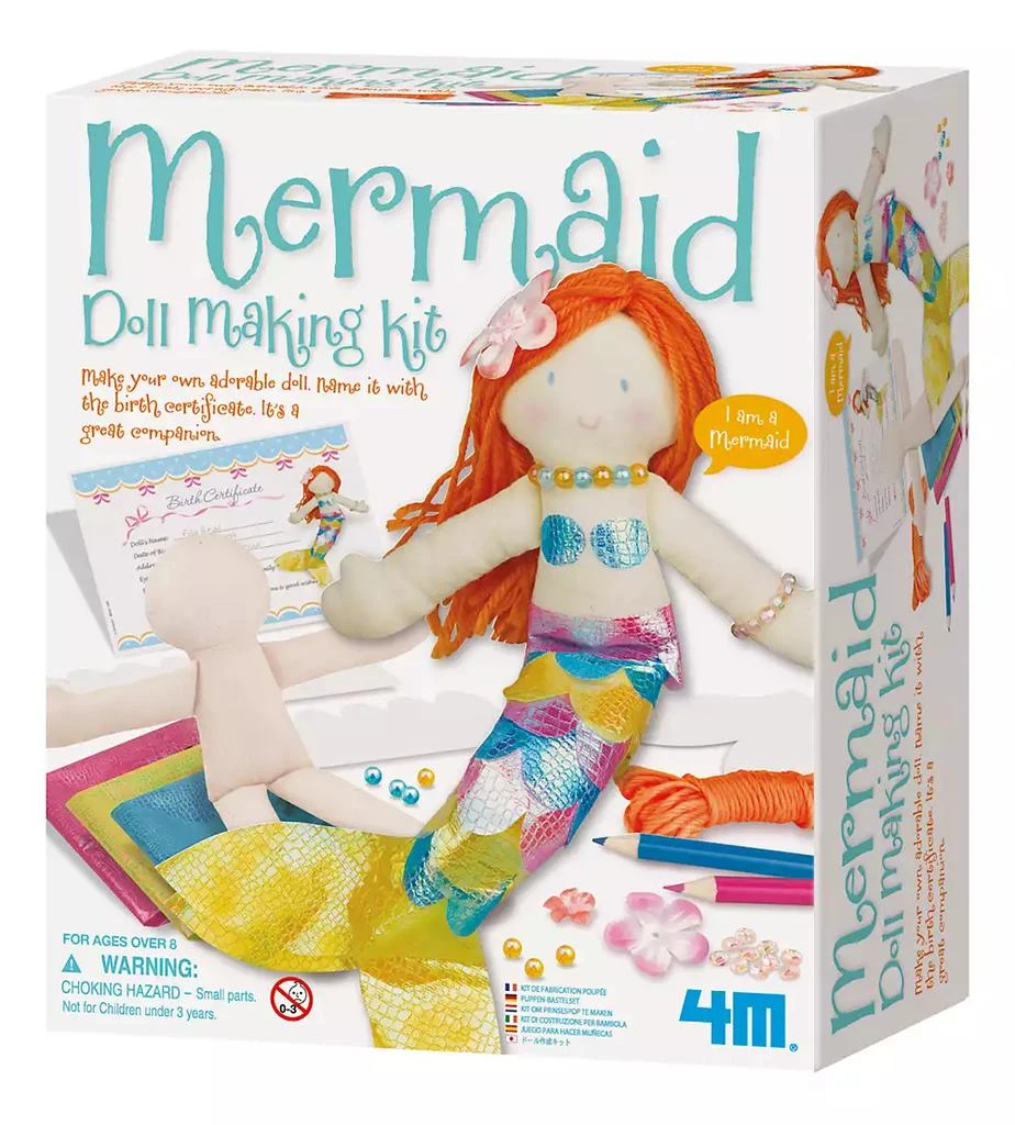 商品4M|Mermaid Doll Making Kit,价格¥127,第1张图片