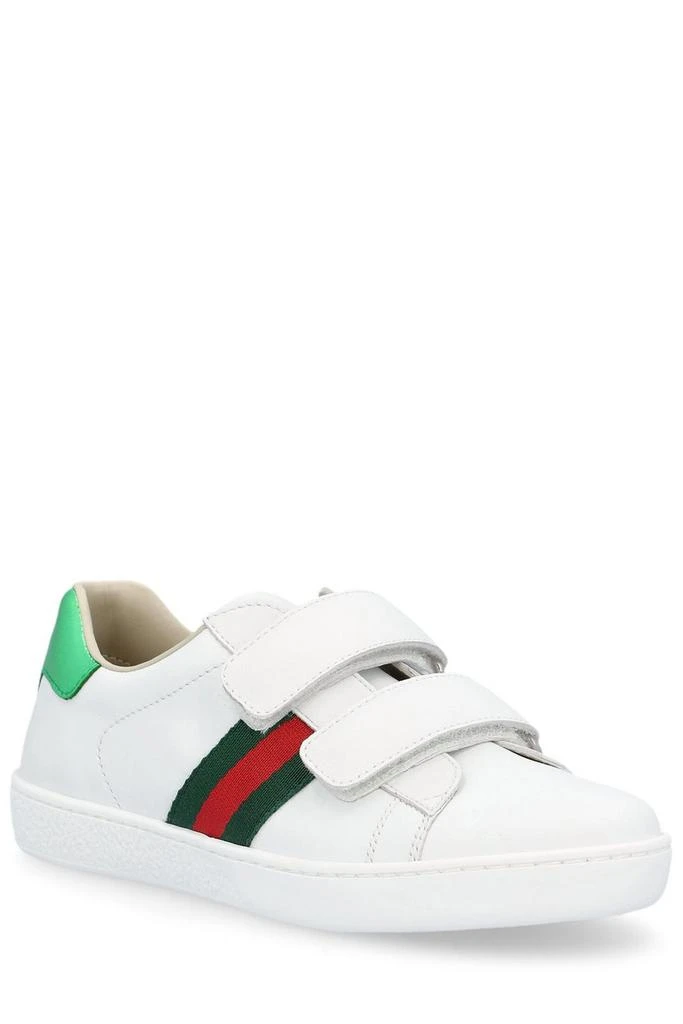商品Gucci|Gucci Kids Ace Round Toe Sneakers,价格¥1514-¥1621,第2张图片详细描述