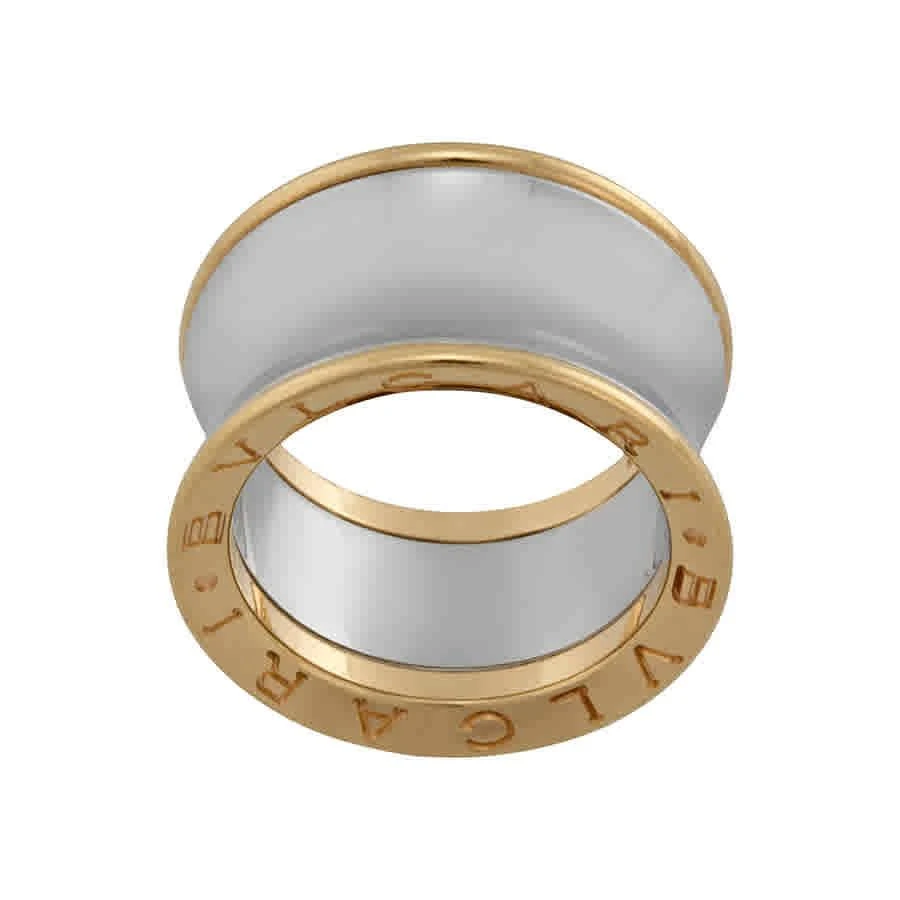 商品BVLGARI|Bvlgari B.zero1 Anish Kapoor Pink Gold and Steel Ring Size 50,价格¥5393,第2张图片详细描述