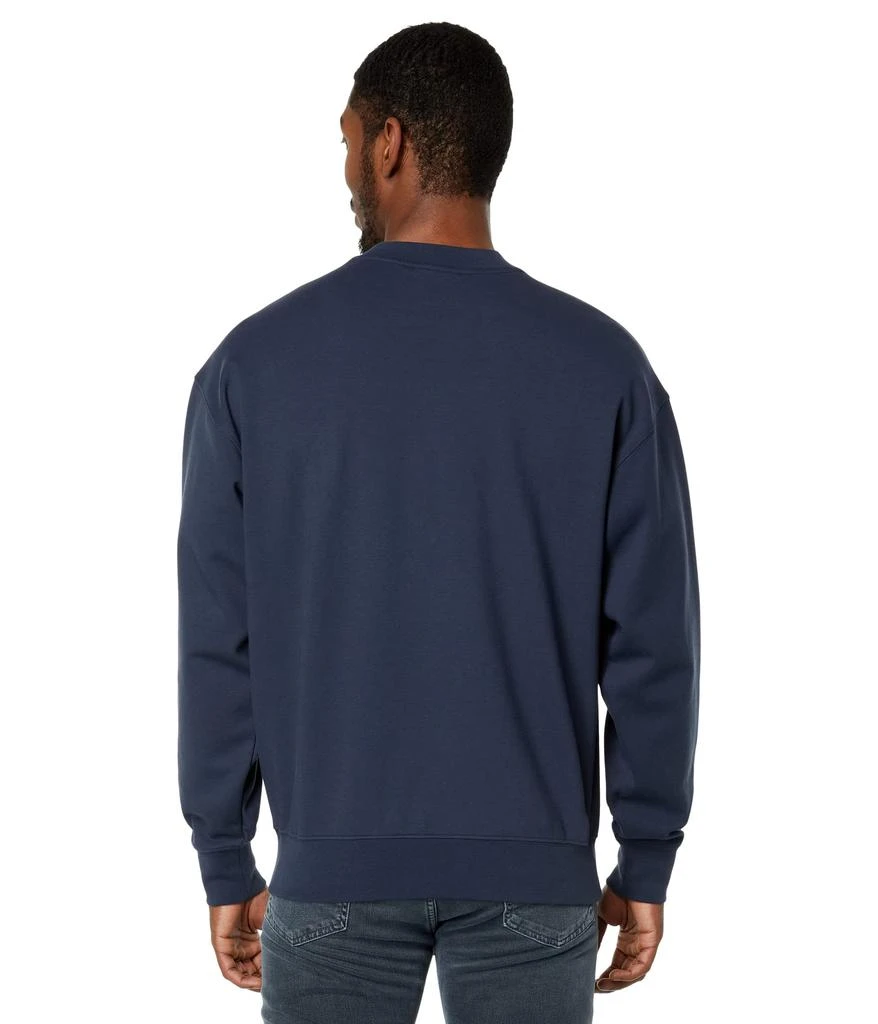 商品Lacoste|Long Sleeve Loose Fit Double Face Front Graphic Crew Neck Sweatshirt,价格¥453,第2张图片详细描述