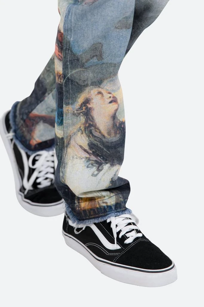 D205 Overlay Straight Denim - Blue 商品