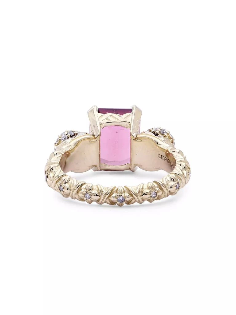 商品Stephen Dweck|Luxury Pink Tourmaline & 0.50 TCW Diamond Ring,价格¥59112,第3张图片详细描述
