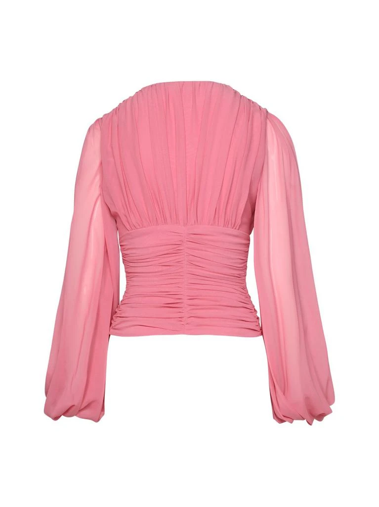 商品BLUMARINE|Blumarine Pleated Long-Sleeved Blouse,价格¥3329,第2张图片详细描述