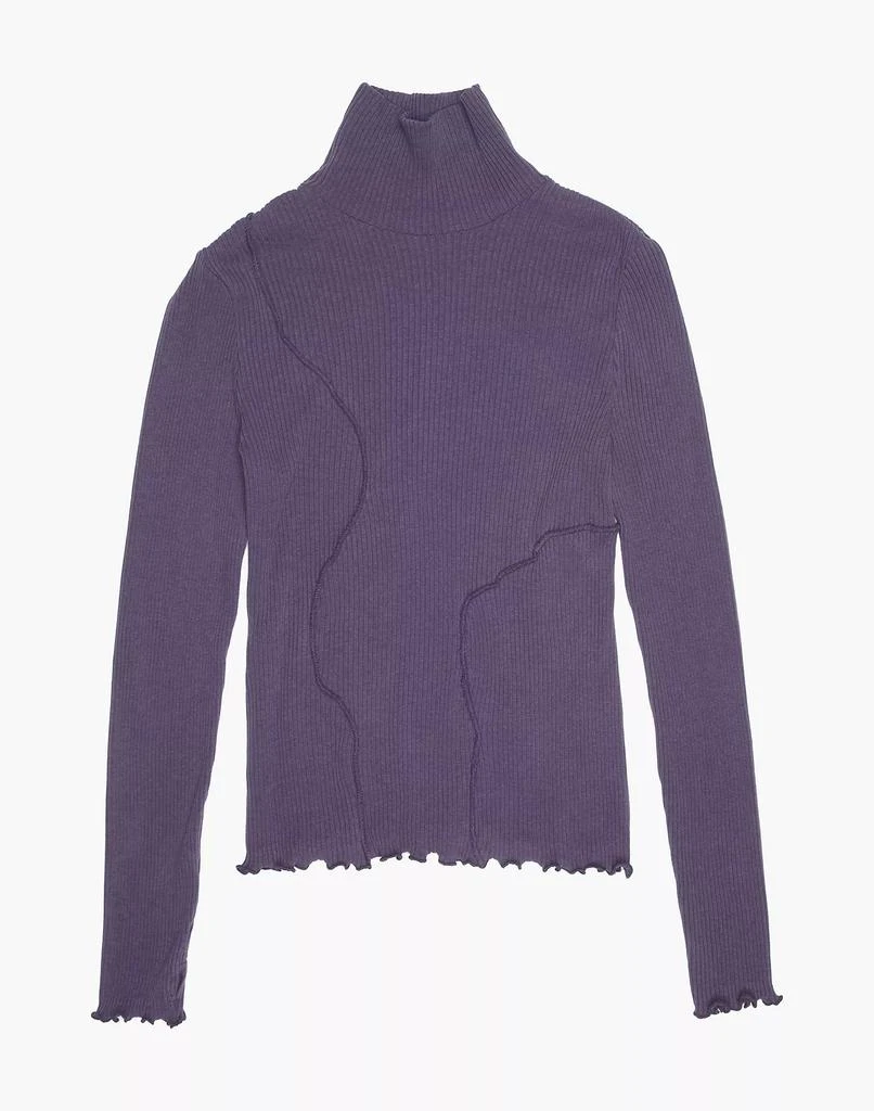 商品Madewell|Back Beat Co. Hemp Rib Turtleneck,价格¥591,第4张图片详细描述