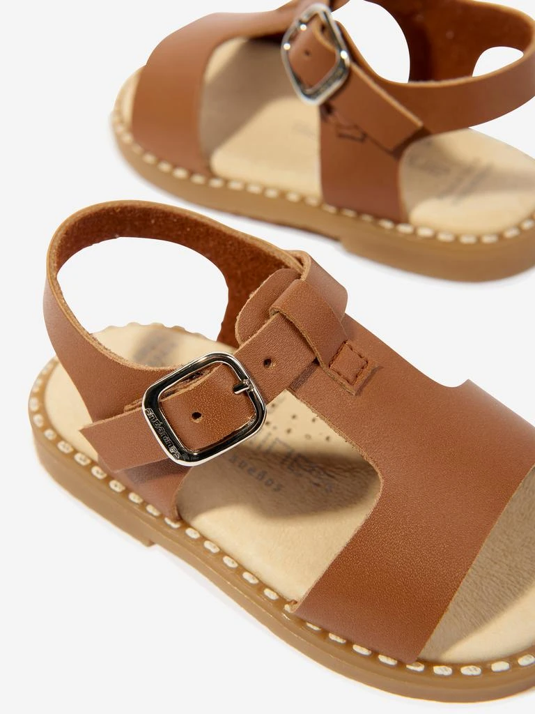 商品Andanines|Andanines Kids Leather Sandals in Beige,价格¥240,第3张图片详细描述