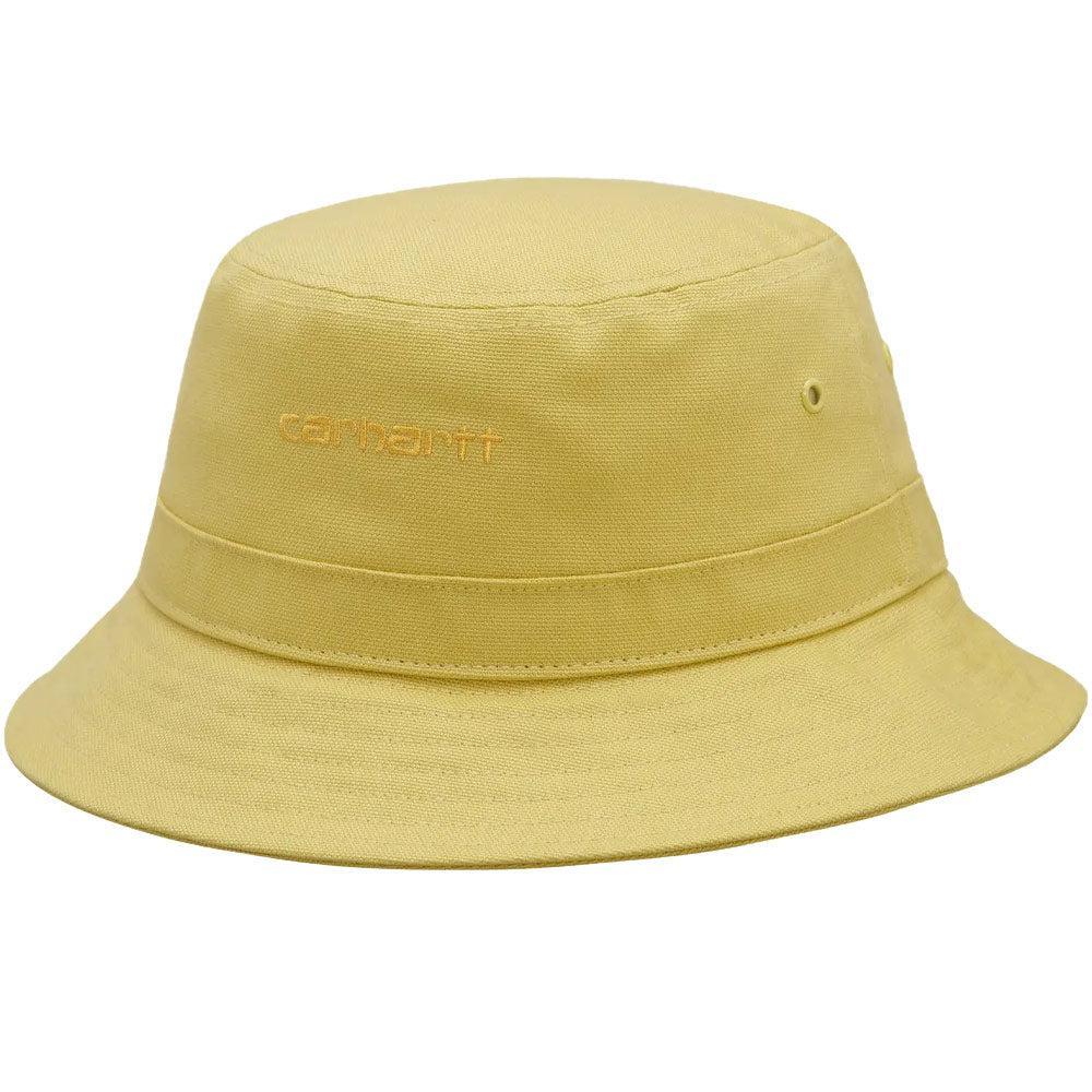 商品Carhartt WIP|Script Bucket Hat 'Soft Yellow / Popsicle',价格¥507,第1张图片