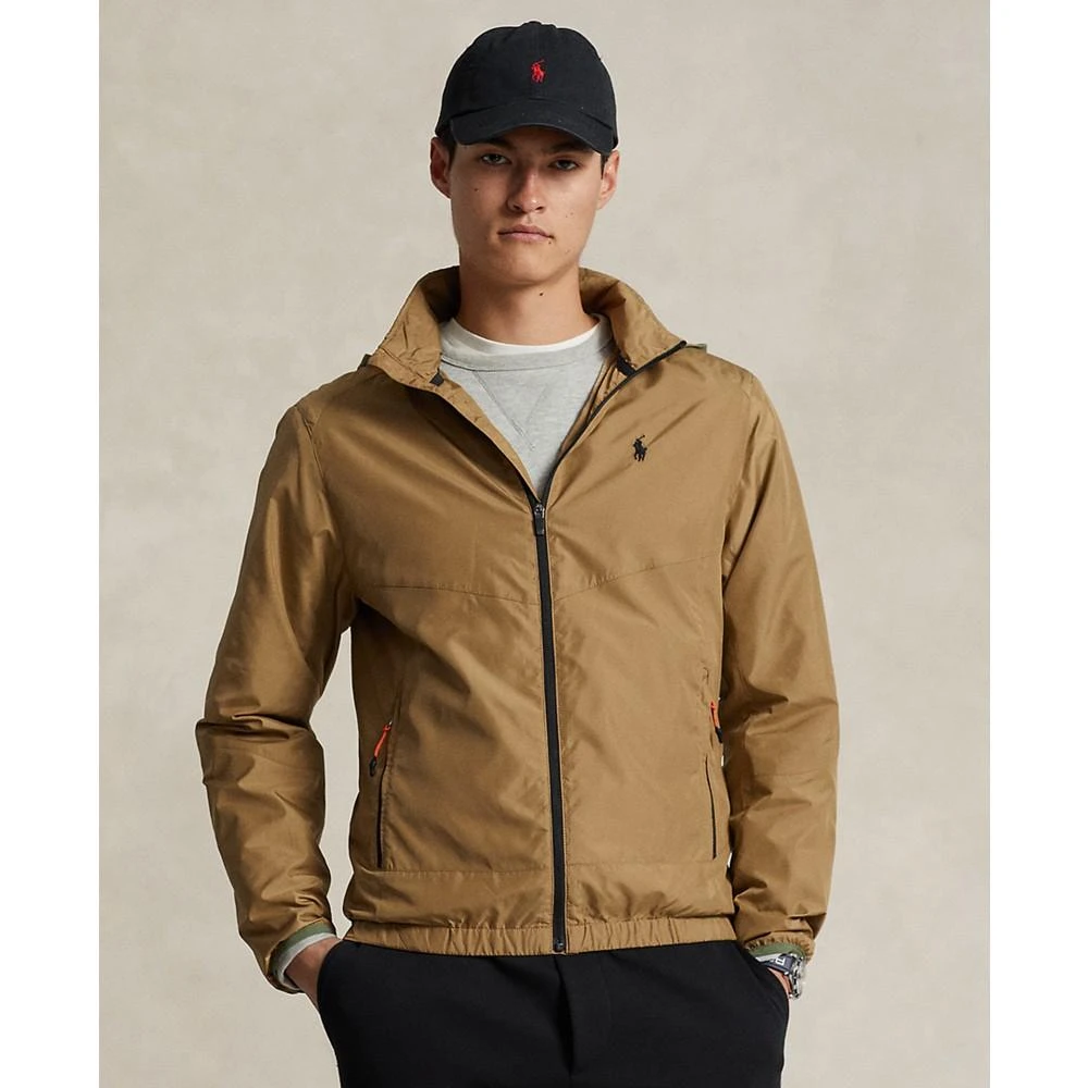 商品Ralph Lauren|男士拼色夹克 防水连帽外套,价格¥510,第1张图片