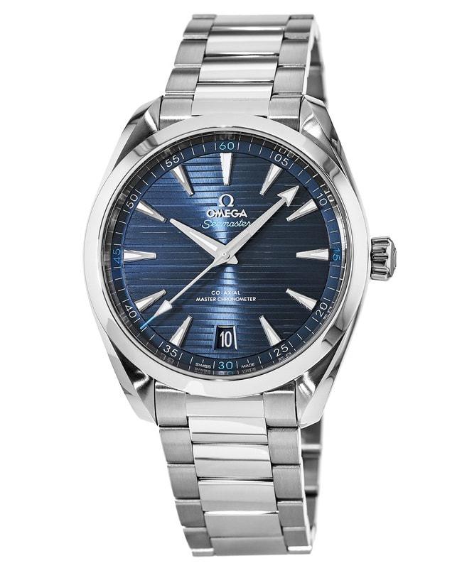 Omega Seamaster Aqua Terra 150m Master Co-Axial Automatic Chronometer 41mm Blue Dial Stainless Steel Men's Watch 220.10.41.21.03.001商品第1张图片规格展示