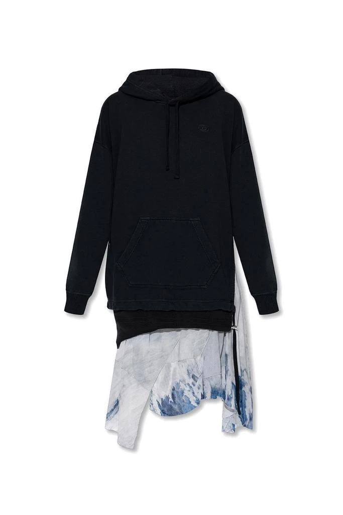 商品Diesel|Diesel D-Rollier Asymmetric Hooded Dress,价格¥1130,第1张图片