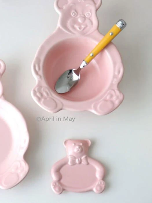 My Bear - Bear Bowl and Plate (Basic) 商品