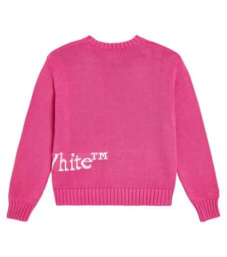 商品Off-White|Logo棉质混纺毛衣,价格¥1635,第4张图片详细描述