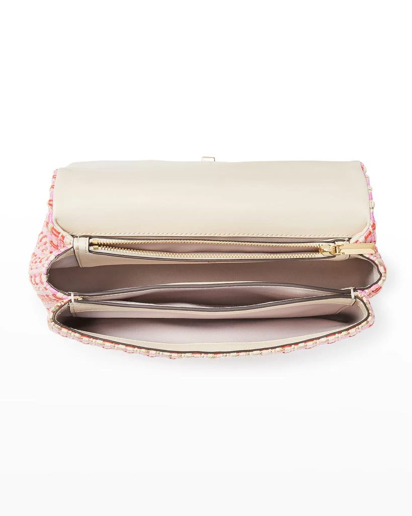 商品Kate Spade|carlyle medium tweed shoulder bag,价格¥1393,第3张图片详细描述