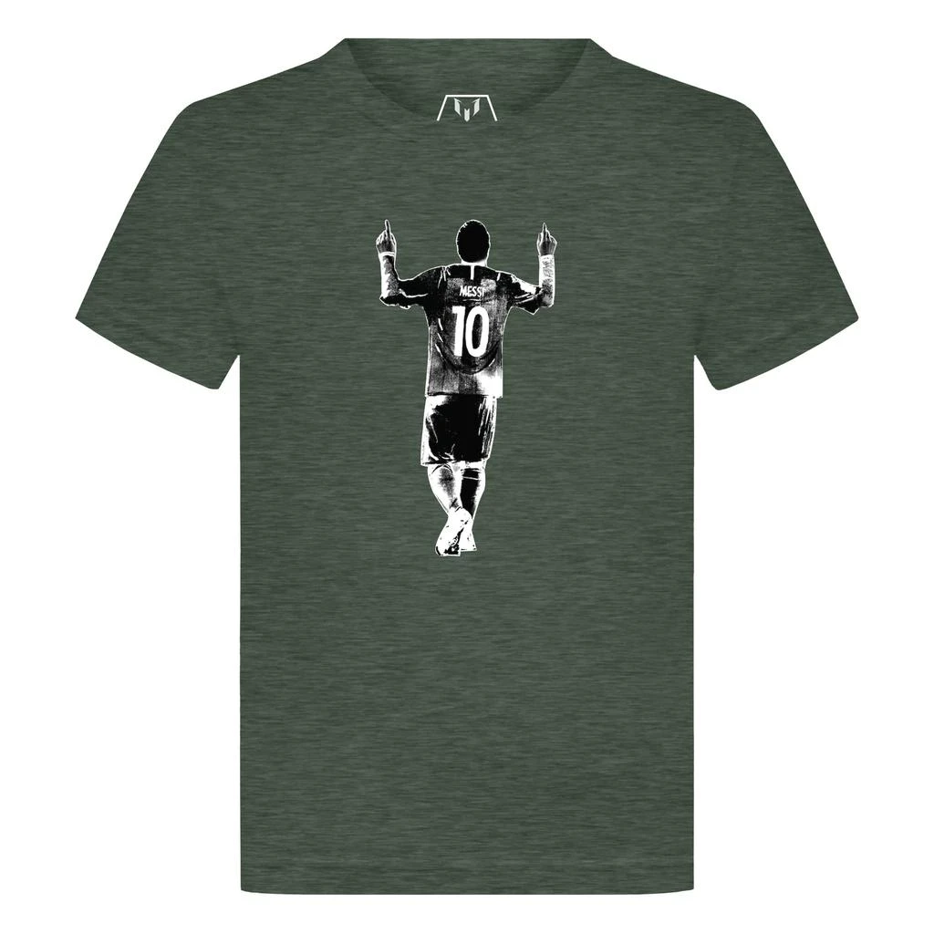 商品Printful|Messi Silhouette Kid's T-Shirt,价格¥187,第3张图片详细描述