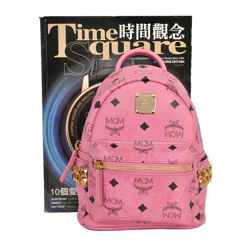 MCM 超迷你双肩包粉色 MMK6SVE92PK 商品