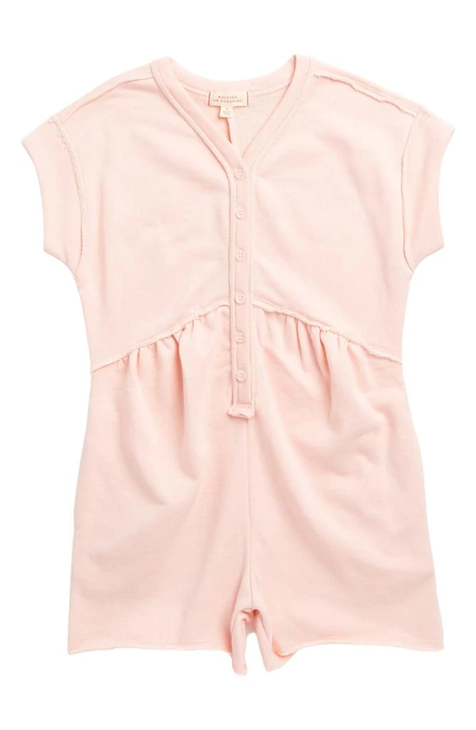 商品Walking on Sunshine|Kids' French Terry Romper,价格¥90,第1张图片