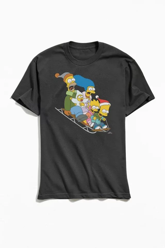 商品Urban Outfitters|The Simpsons Sled Family Tee,价格¥272,第1张图片
