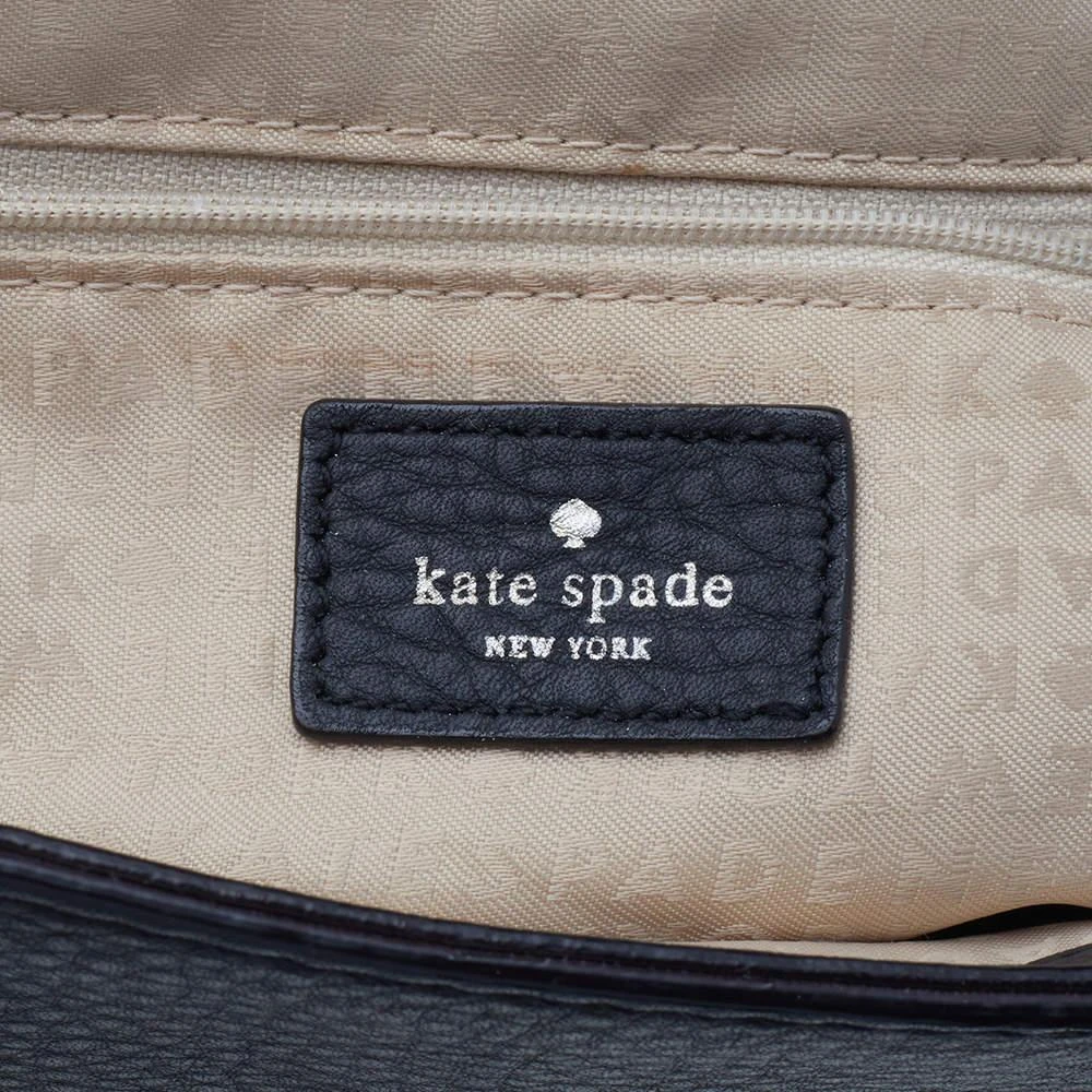 Kate Spade Black Leather And Suede Magnolia Park Top Handle Bag 商品