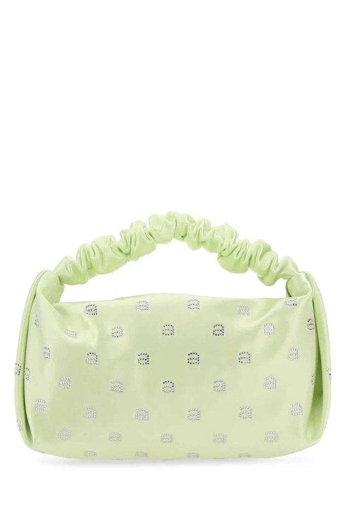 商品Alexander Wang|Alexander Wang Logo Embellished Scrunchie Mini Bag,价格¥2893,第1张图片