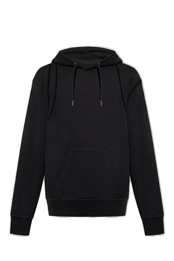 商品Alexander McQueen|Alexander McQueen Cut-Out Detailed Drawstring Hoodie,价格¥4073,第1张图片